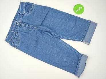 buty zima ccc: DENIM JEANS, Spodnie 3/4 damskie, rozmiar 4XL — 2