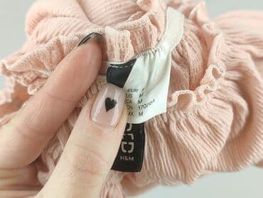 hm bluzka z odkrytymi ramionami: H&M, Top damski, rozmiar M — 4