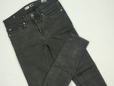 baggy grey jeans: FSBN, Jeansy damskie, rozmiar S — 1