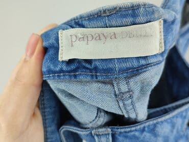 spodenki jeansowe damskie pepco: Papaya, Szorty damskie, rozmiar XL — 4
