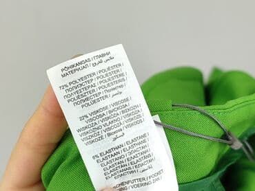 jaki krawat do zielonej sukienki: Jake*s, Spodnie materiałowe damskie, rozmiar M — 6