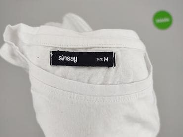 sinsay t shirty basic: Sinsay, T-shirt damski, rozmiar M — 4