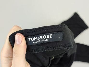piżama h: Tom Rose, Material trousers for women, size L (EU 40) — 4