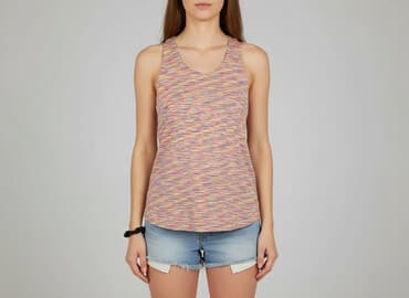 kombinezon gimnastyczny damski: T-shirt damski, rozmiar S — 6