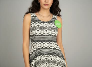 sukienka w azteckie wzory: Sukienka damska, rozmiar S — 6