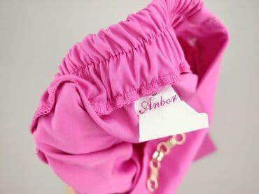 bluzka do różowych spodni: Material trousers for women, size S — 5