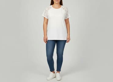 koszulka na ramiączkach jedwabna: T-shirt damski, rozmiar 2XL — 7