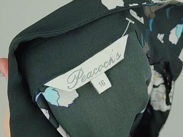 bluzka damska kolorowa: Peacocks, Bluzka damska, rozmiar XL — 6