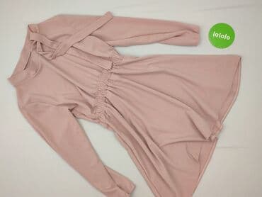 buty pudrowy róż na wesele: Sukienka damska, rozmiar S — 3