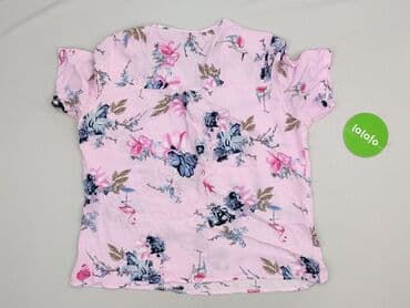 bluzka hawajska damska: Flamingo, Bluzka damska, rozmiar 2XL — 3
