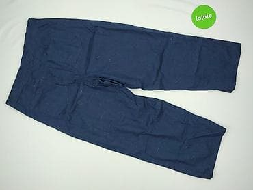 lenary jeansy: Spodnie materiałowe damskie, rozmiar L — 3