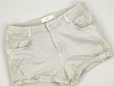 szare krótkie spodenki: Denim, Szorty damskie, rozmiar L — 1