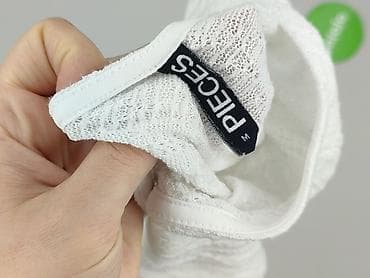 szare bluzy: Pieces, Top damski, rozmiar M — 4