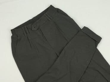 bershka body czarne: Bershka, Spodnie materiałowe damskie, rozmiar M — 1