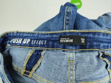 legginsy welurowe push up allegro: Jeansy damskie, S — 4