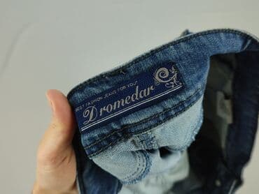spodenko spódniczka jeans: Dromedar, Spódnica damska, rozmiar L — 4