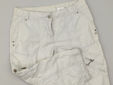 legginsy z suwakiem: Yessica, Spodnie 3/4 damskie, XL — 1