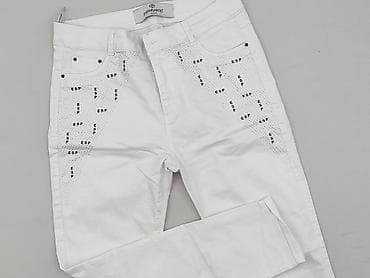 grey denim jeans: Jeansy damskie, rozmiar M — 1