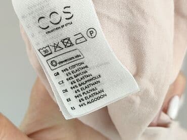 koszulka na ramiączkach jedwabna: Cos, T-shirt damski, rozmiar M — 5