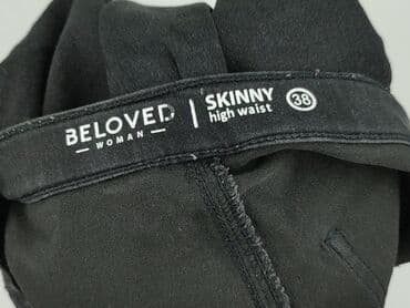 biale szerokie jeansy: Beloved, Jeansy damskie, rozmiar M — 4