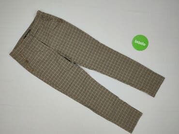 top zara basic: Zara, Material trousers for women, size S — 2