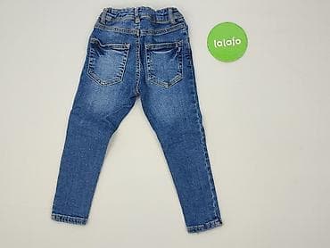czerwona bluza pull: Spodnie jeansowe, 2-3 lat, 92/98, stan - Bardzo dobry — 3