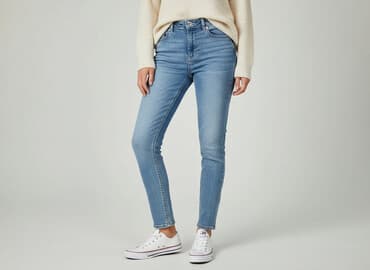 sinsay baggy jeans: Denim, Jeansy damskie, rozmiar S — 7