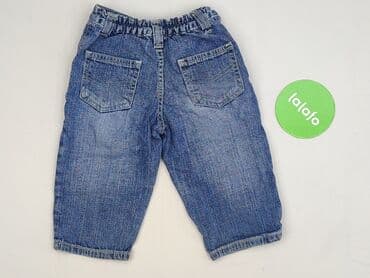 spodnie jeansowe bez kieszeni z tyłu: Spodnie jeansowe, 12-18 miesięcy, stan - Bardzo dobry — 3