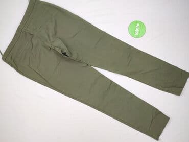 Women: Material trousers for women, size XL (EU 42) — 3