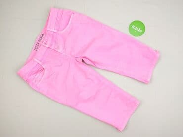 biale buty skarpetkowe: SOCCX, Spodnie 3/4 damskie, rozmiar S — 4