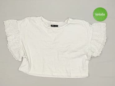 bawełniane białe bluzki: Sinsay, Bluzka damska, rozmiar S — 2