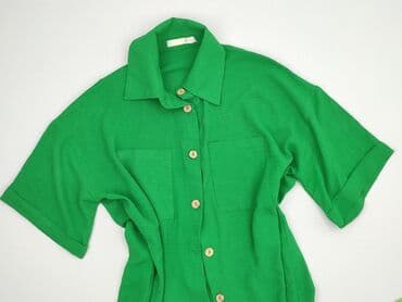 bluzki v neck: Koszula damska, rozmiar 4XL — 1