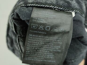 krótkie spodenki dżinsowe z wysokim stanem: H&M, Szorty damskie, rozmiar S — 6