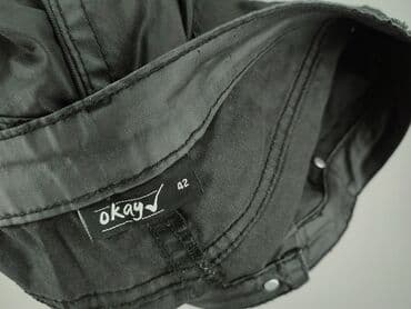 oleksy trampki czarne: Okay, Spodnie materiałowe damskie, rozmiar XL — 5