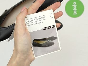 rajstopy do butow z odkrytymi palcami: Tom Rose, Balerinki damskie, rozmiar 37 — 5