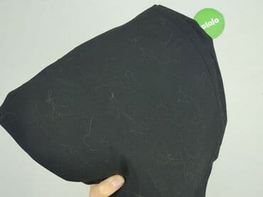 czarne spodnie z białą nitką: Spodnie materiałowe damskie, rozmiar XL — 5