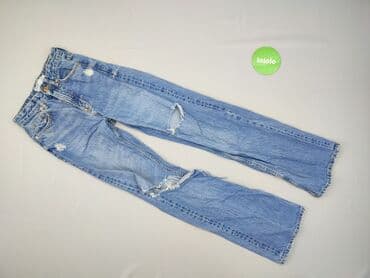 bershka dżinsy atomówki: Bershka, Jeansy damskie, rozmiar 2XS — 2