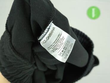 czarne eleganckie szorty: Dolce & Gabbana, Szorty dla mężczyzn, L — 6