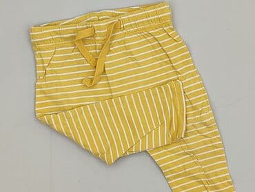 krótkie spodenki niemowlęce 74: Spodnie dresowe, H&M, 6-9 miesięcy, stan - Dobry — 1
