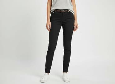 m sara jeans damskie allegro: M.Sara, Spodnie materiałowe damskie, rozmiar S — 6