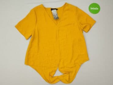 bluzka żółta w czarne paski: Bluzka damska, rozmiar M — 2