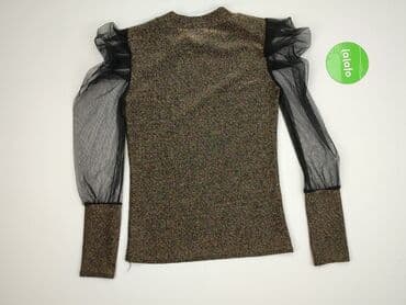 bluzka z cekinami damska: Women's blouse, size S — 4