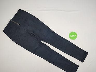 black jeans mom: Kauf Dich Glücklich, Spodnie materiałowe damskie, rozmiar M — 3