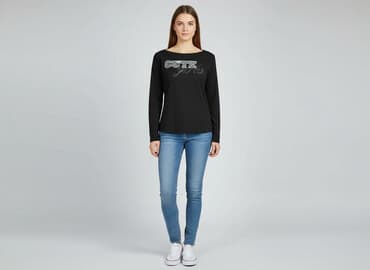 bluzki z smiesznymi napisami: Butik, Bluzka damska, rozmiar L — 6