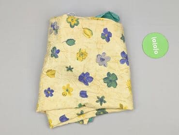 obrus 100x100: Zasłona dekoracyjna z podszewką, kwiatowy wzór - Typ: jedna panelowa — 2