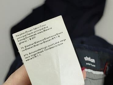 poliamid w swetrze: Strellson Premium, Chinosy dla mężczyzn, rozmiar XL — 8