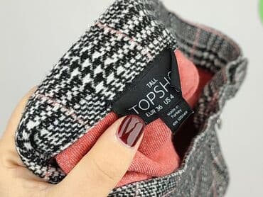 czarne spódnice w kratę: Topshop, Spódnica damska, rozmiar S — 4