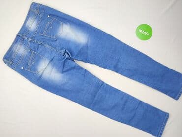 czerwone jeansy damskie: Re-Dress, Jeansy damskie, rozmiar M — 3