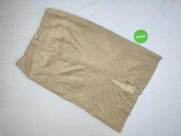 sztruksowa spódnice midi: Spódnica damska, rozmiar 3XL — 4