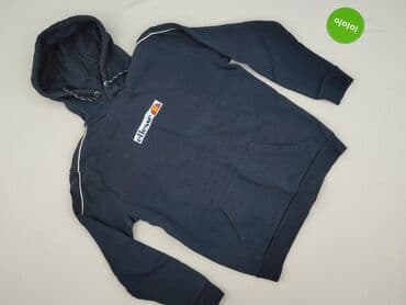 koszulki z napisami smiesznymi: Ellesse, Bluza z kapturem dla mężczyzn, S — 2